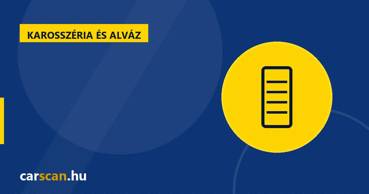 Futómű-geometria: az elállítódott kerékösszetartás felismerése