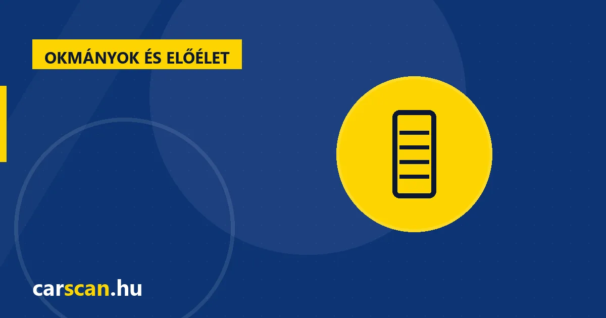 Milyen rejtett terhek lehetnek egy használt autón?